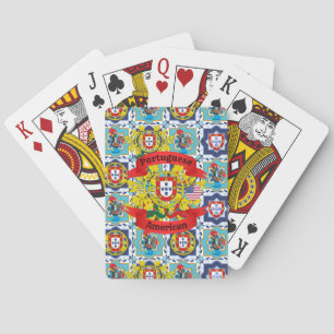 Portuguese designs poker cards
