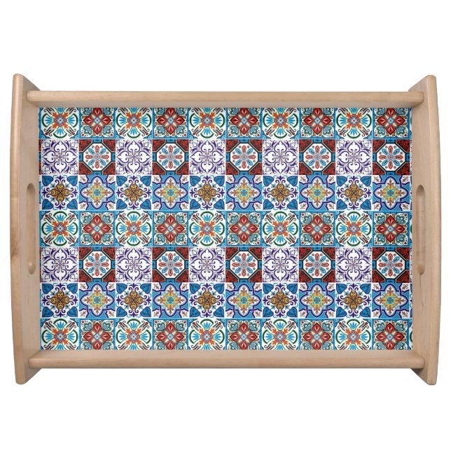 Portuguese designs serving tray (Front)