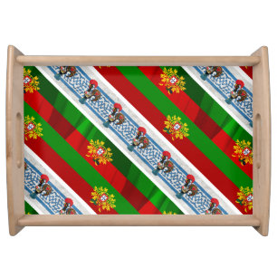 Portuguese designs serving tray