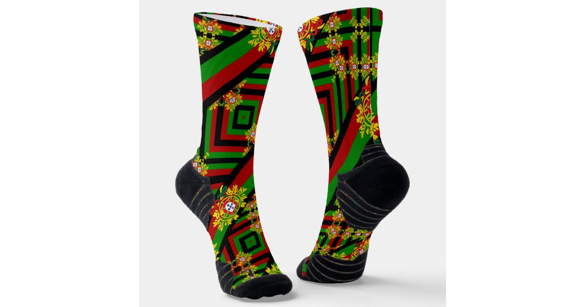 Portuguese designs socks Zazzle