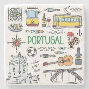 Portuguese designs  stone coaster