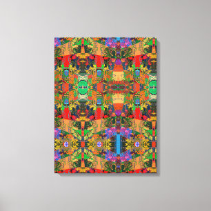 Portuguese designs Stretched Canvas Print