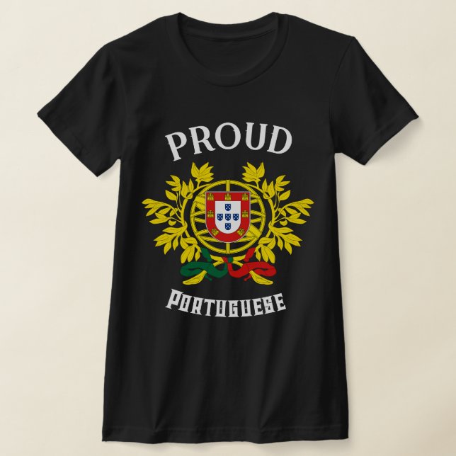 Portuguese designs T-Shirt (Laydown)
