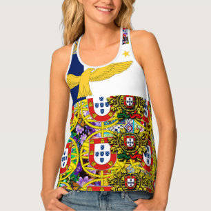 Portuguese designs tank top