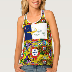 Portuguese designs tank top