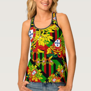 Portuguese designs tank top