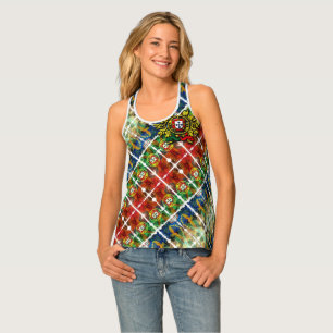 Portuguese designs tank top