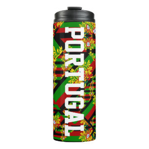 Portuguese designs thermal tumbler