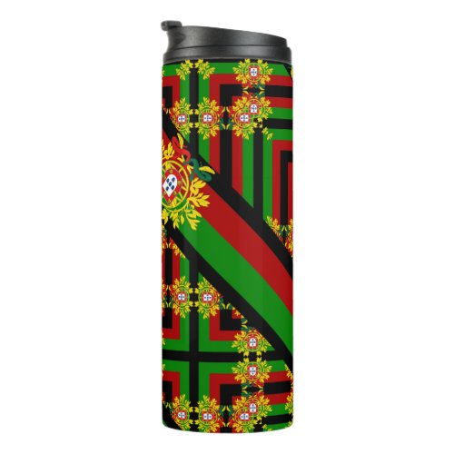 Portuguese designs thermal tumbler