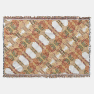 Portuguese designs Throw Blanket