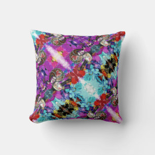 Portuguese designs throw pillow