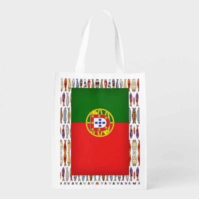 Portuguese designs Tote (Back)