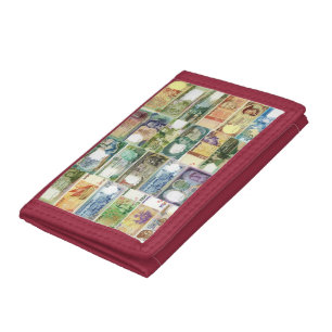 Portuguese designs trifold wallet