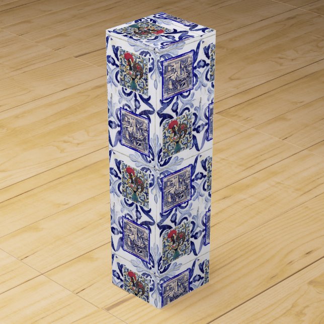 Portuguese designs wine box (Front)