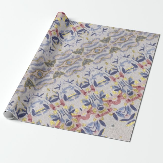 Portuguese designs  wrapping paper (Unrolled)