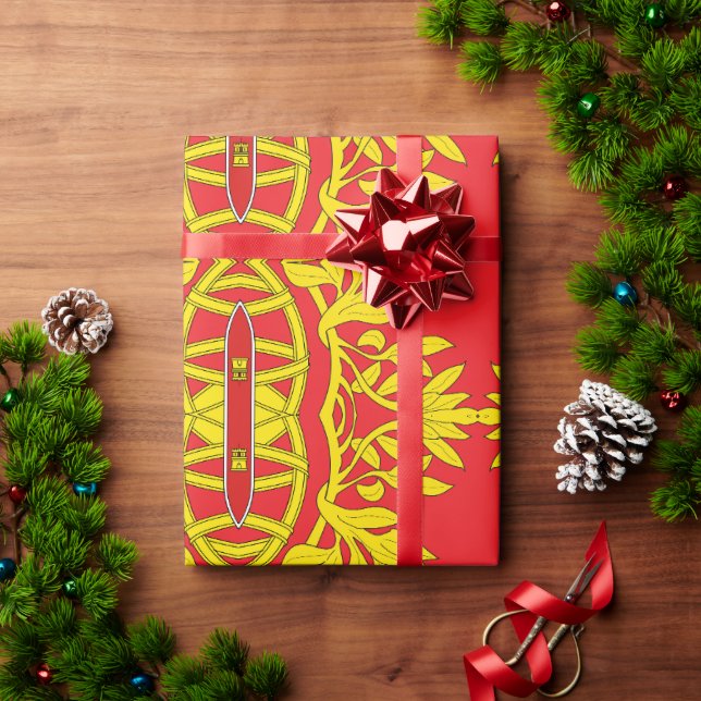 Portuguese designs  wrapping paper (Holiday Gift)