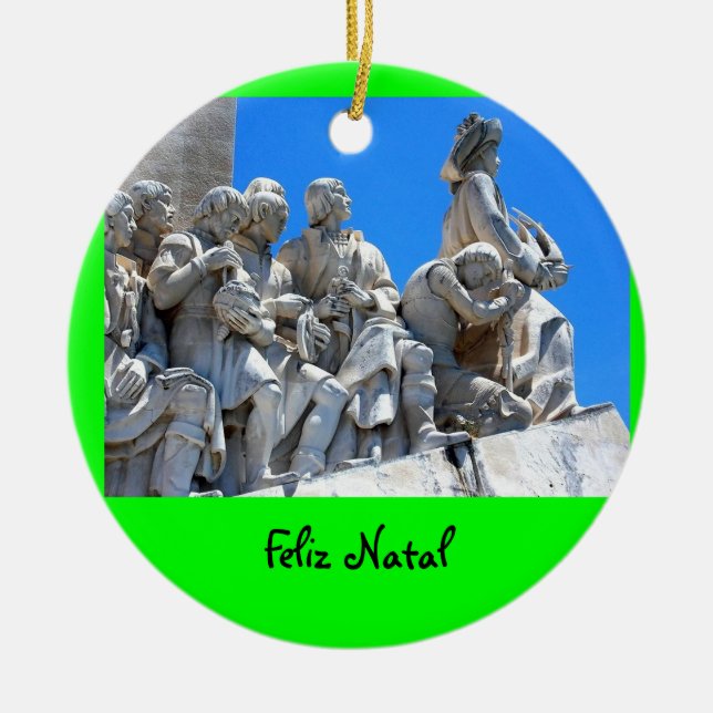 Portuguese Discoveries* Christmas Ornament (Front)