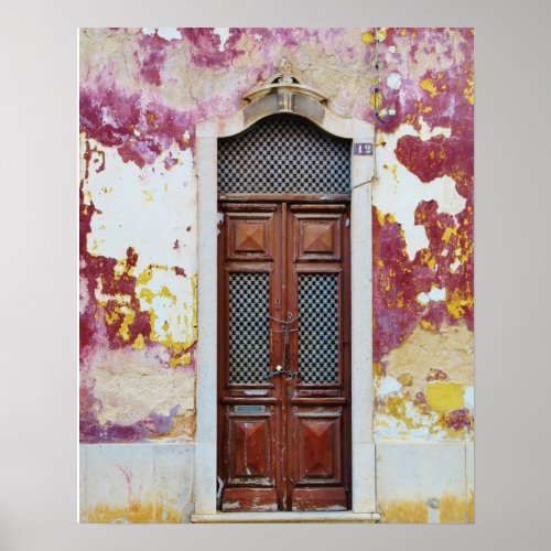 Portuguese doors poster