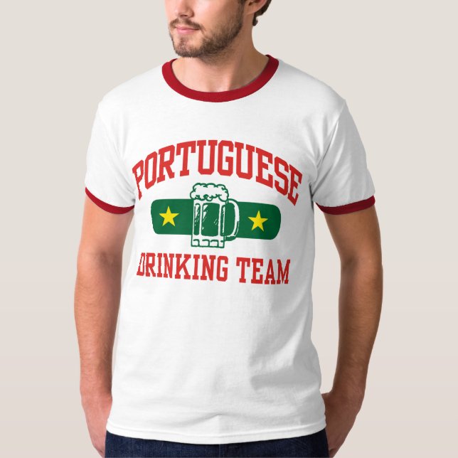 Portuguese Drinking Team T-Shirt (Front)
