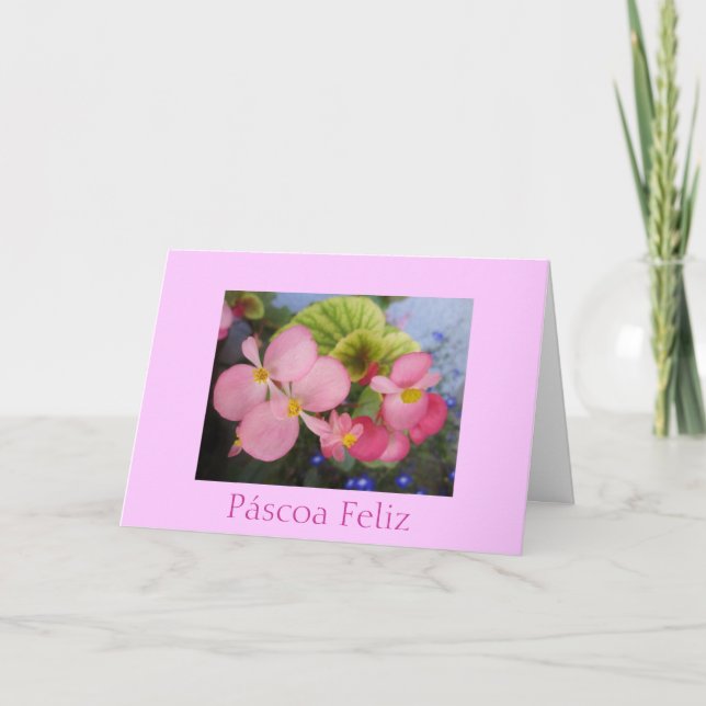 Portuguese: Easter Holiday Card (Front)