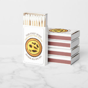 Portuguese Egg Custard Tart Pastry Food Festival Matchboxes