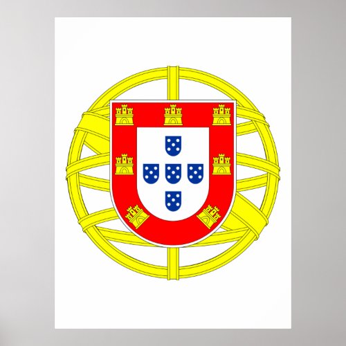 Portuguese Emblem Poster