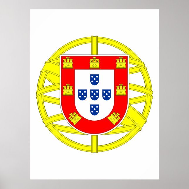 Portuguese Emblem Poster (Front)