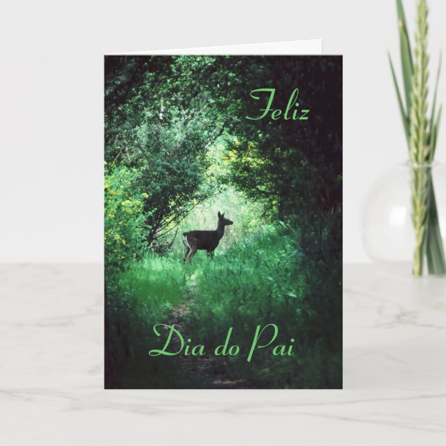 Portuguese: Father's day/ Father's day Card (Front)