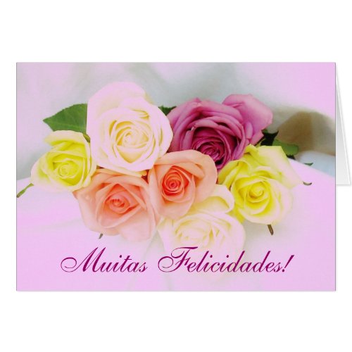 Portuguese Felicidades roses and Lilac colors