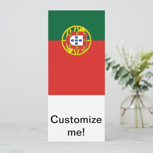 Portuguese Flag (Standing Front)