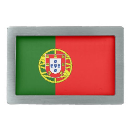 Portuguese flag belt buckle  Portugal pride