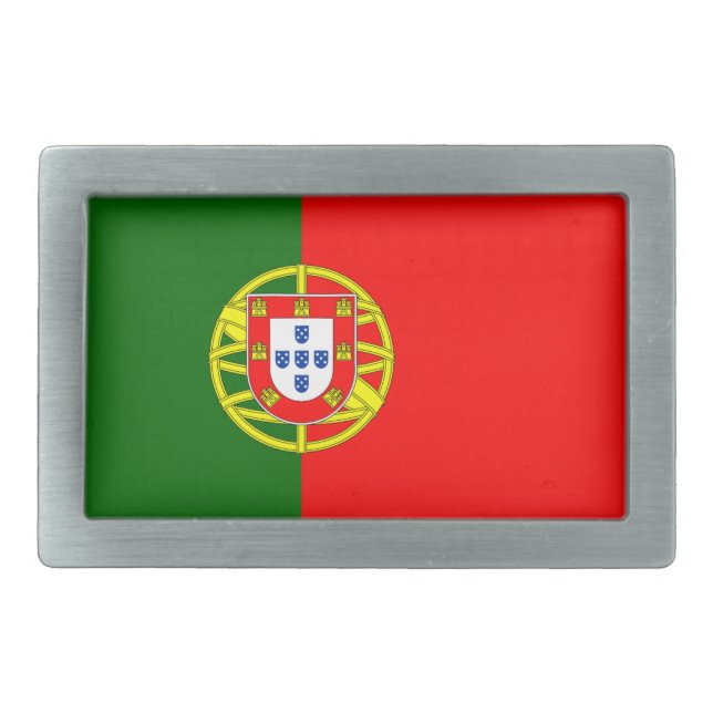 Portuguese flag belt buckle | Portugal pride (Front)