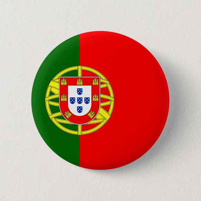 Portuguese Flag Button (Front)