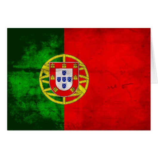 Portuguese Flag Cards (Front Horizontal)