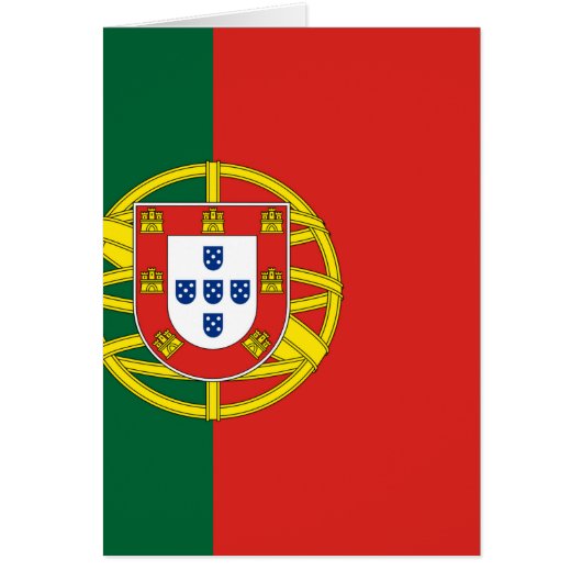 Portuguese Flag Cards (Front)