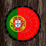 Portuguese Flag Dartboard & Portugal / game board<br><div class="desc">Dartboard: Portugal & Portuguese flag darts,  family fun games - love my country,  summer games,  holiday,  fathers day,  birthday party,  college students / sports fans</div>