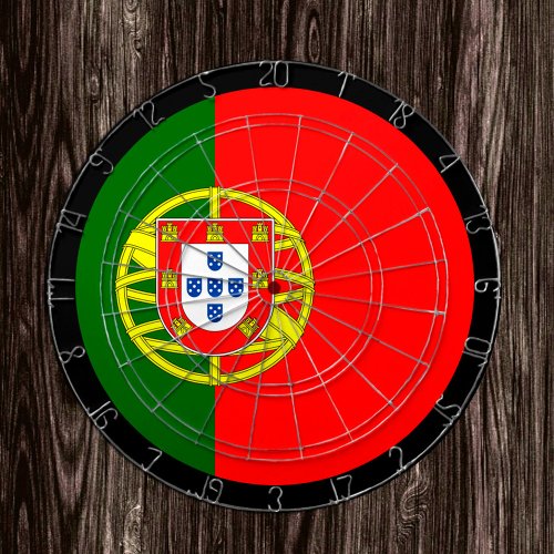 Portuguese Flag Dartboard  Portugal  game board