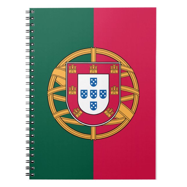 Portuguese flag notebook (Front)