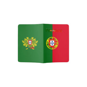 Portuguese flag passport holder