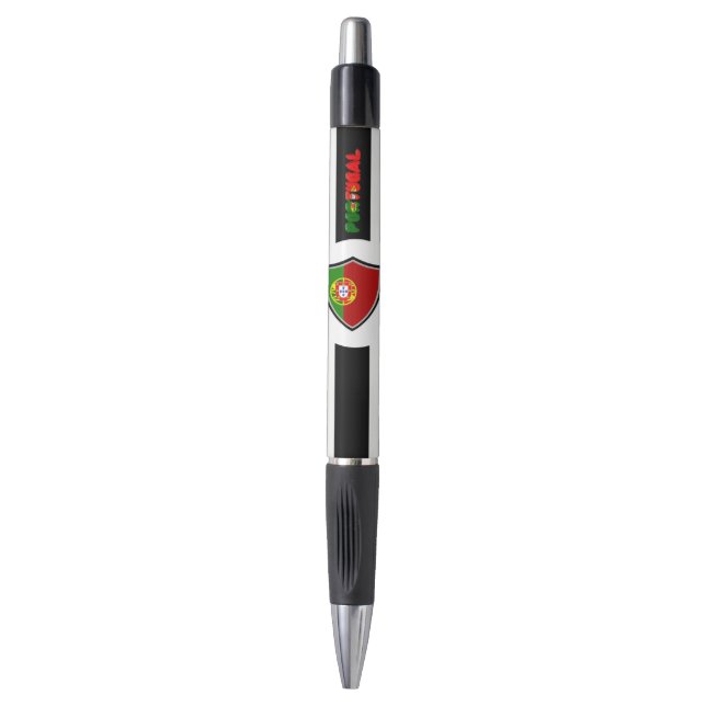 Portuguese flag pen (Front Vertical)