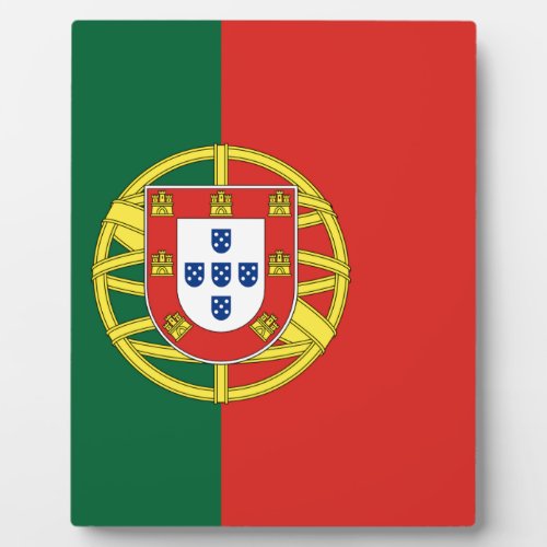 Portuguese Flag Plaque
