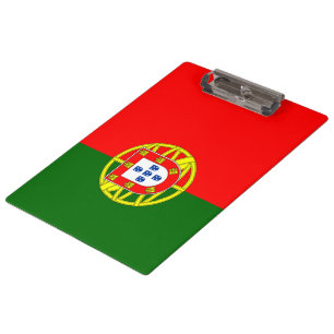 Portuguese Flag (Portugal) Clipboard