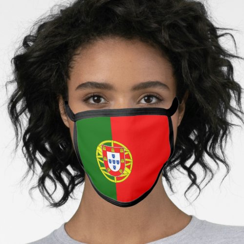 Portuguese Flag Portugal Face Mask