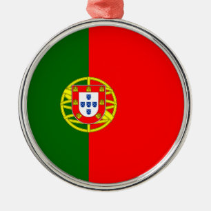 Portuguese Flag (Portugal) Metal Ornament