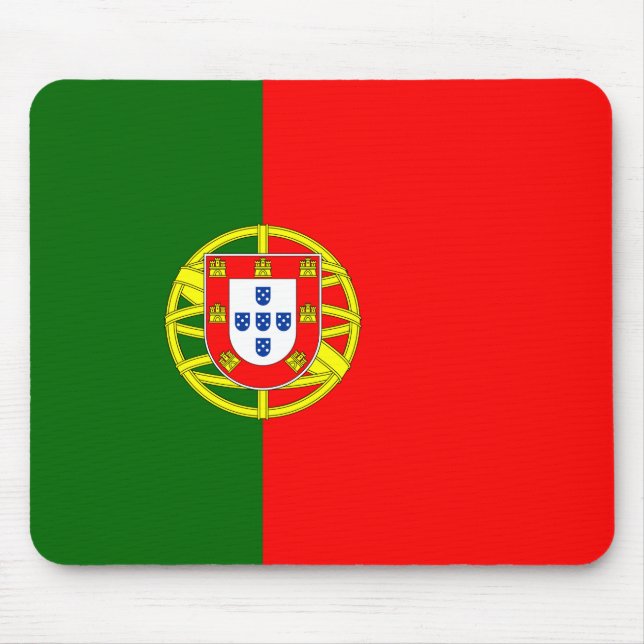 Portuguese Flag (Portugal) Mouse Pad (Front)