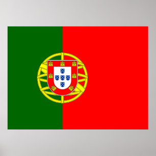 Portuguese Flag (Portugal) Poster
