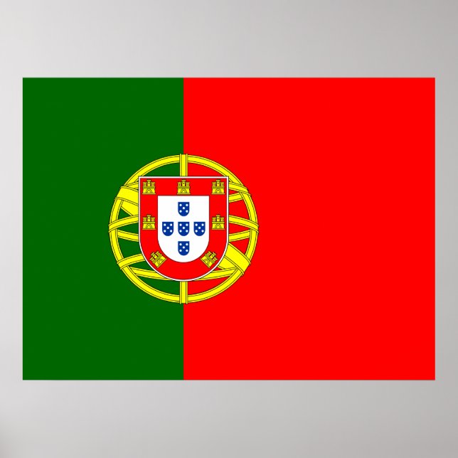Portuguese Flag (Portugal) Poster (Front)