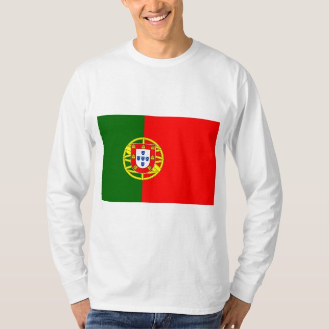 Portuguese Flag (Portugal) T-Shirt (Front)