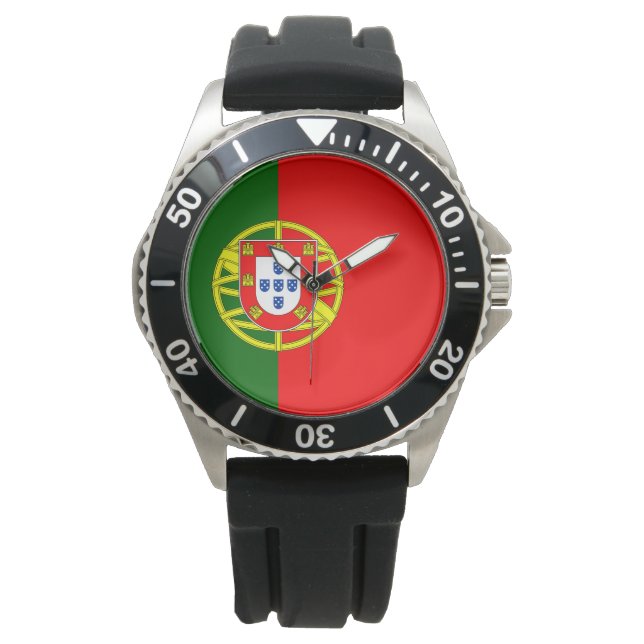 Portuguese Flag (Portugal) Watch (Front)