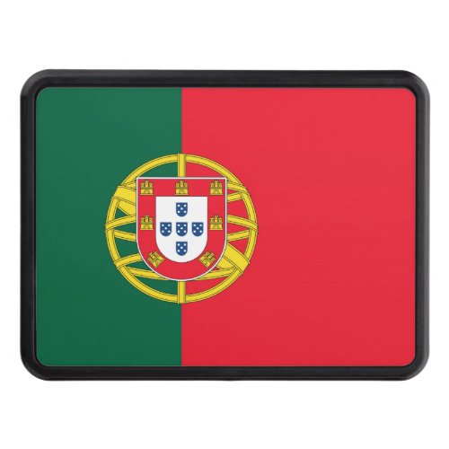 Portuguese flag quality hitch cover